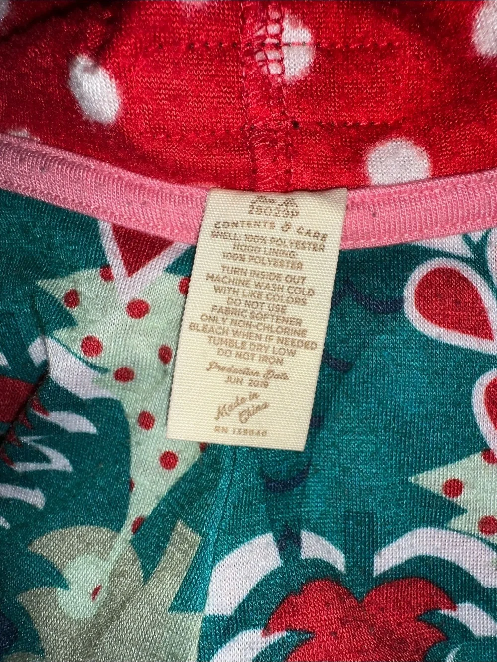 Matilda Jane Bear Hood Children’s Red Polka Dot Pajama Onesie Pajama Outfit